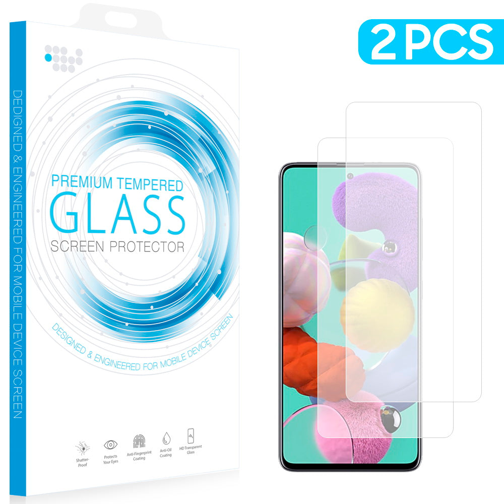 (2-Pack) Tempered Glass Screen Protector for T-Mobile Revvl 5G