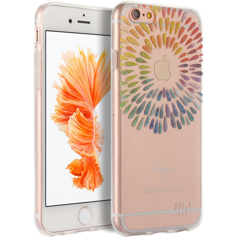 Apple iPhone 6, iPhone 6S Case Slim TPU Watercolor Band of Color