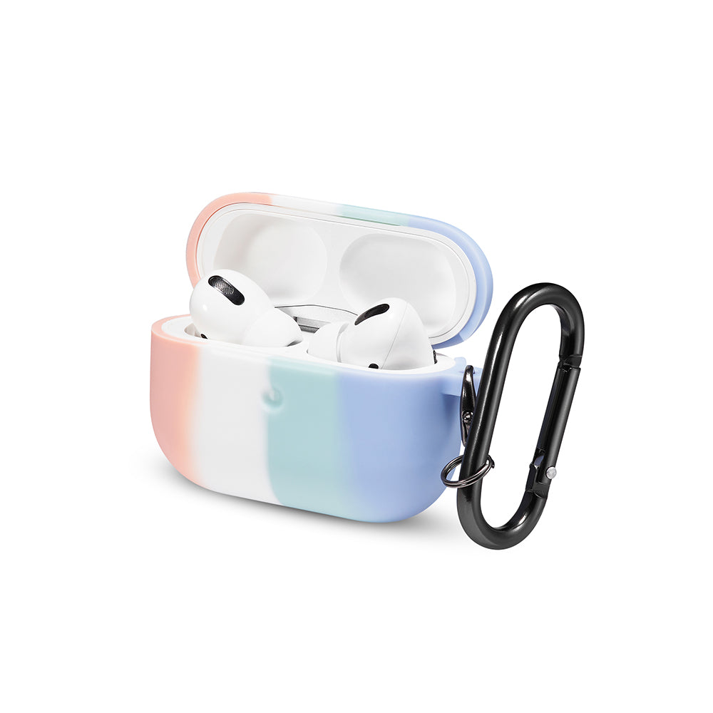 Apple Airpods 3 Case Slim Tri-Color Block Silicone